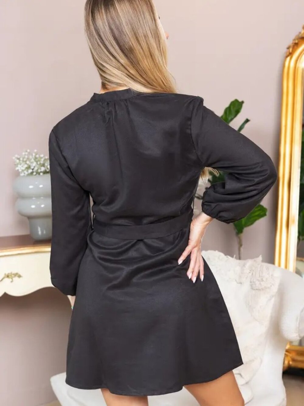 Raven March Shirt Dress in Metal Black-XL NWT - Picture 2 of 4